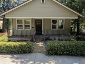 View of the front of the house at 121 Richardson Street, Grass Valley, CA 95945