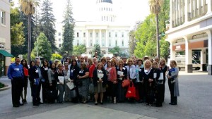 Nevada County Association of Realtors members at the California State Capitol for Legislative Day 2015